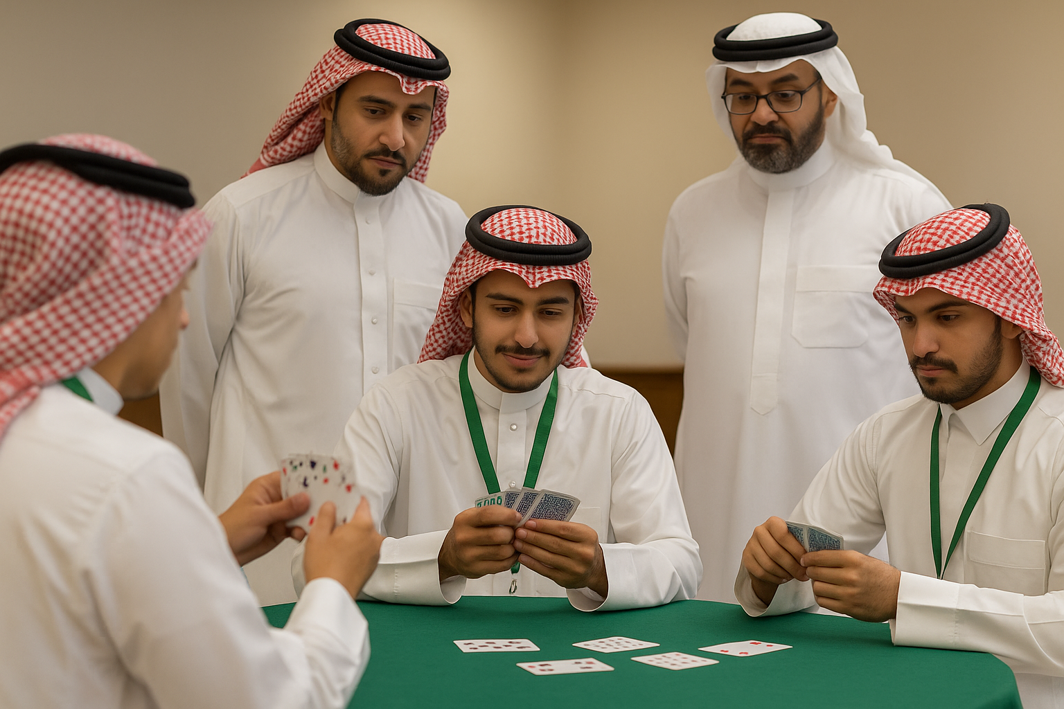 متدربون سعوديون